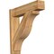 Ekena Millwork Funston Block Rough Sawn Outlooker, Western Red Cedar, 8"W x 34"D x 34"H OUT08X34X34FST05RWR - alternate 1